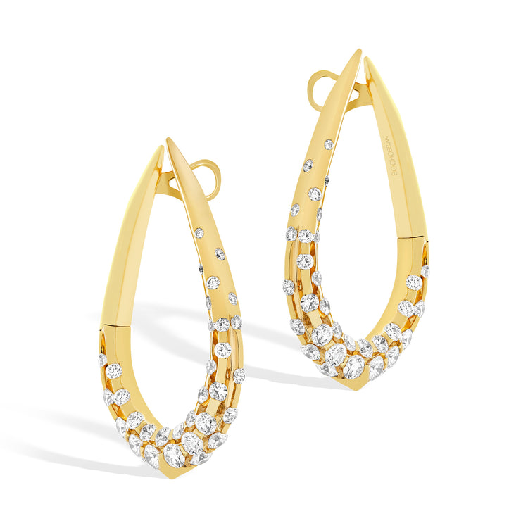 Merveilles Halo - Diamonds Earrings