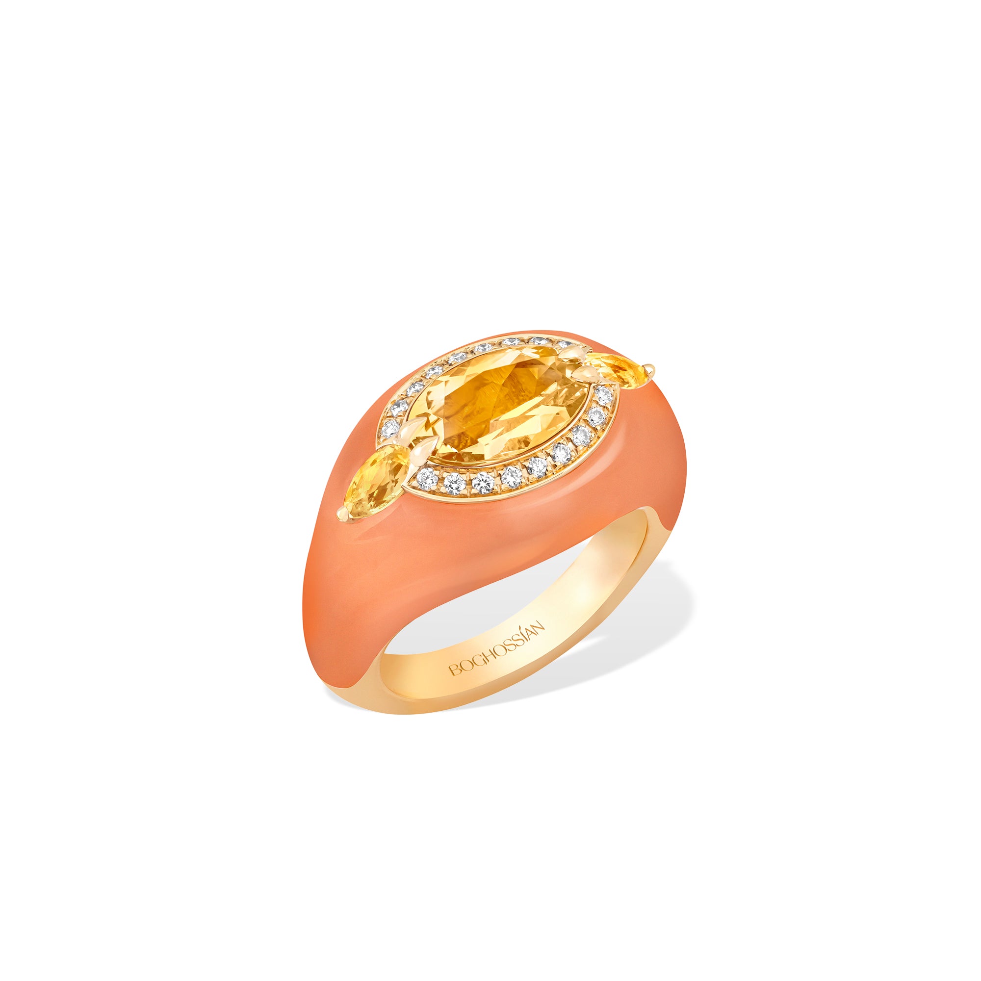 Reveal - Citrine and Eosite Ring