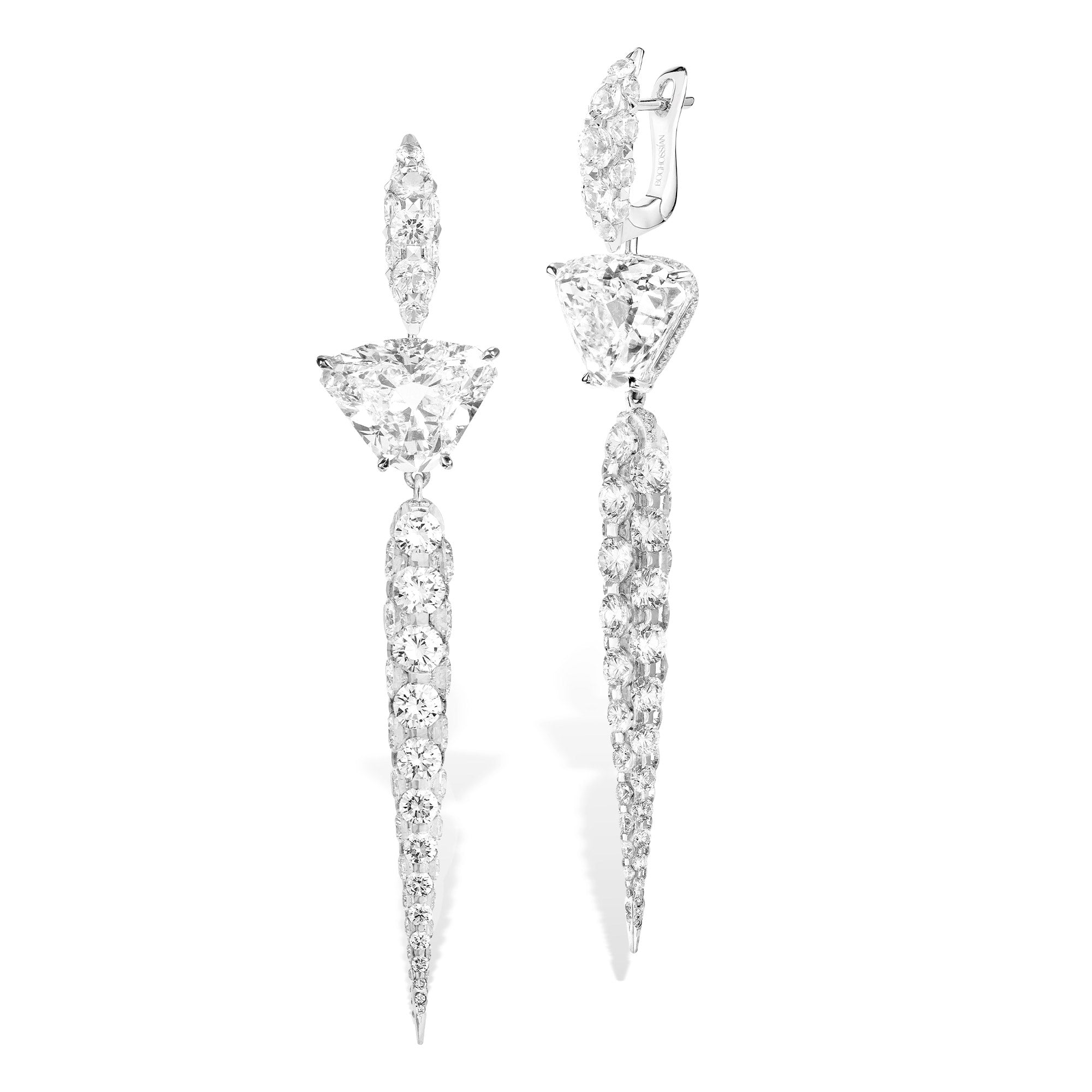 Merveilles Icicle - Diamond Earrings