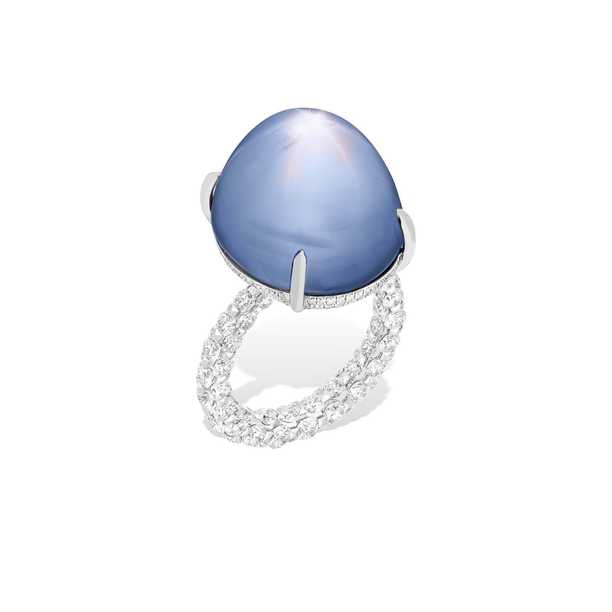 Merveilles – Sapphire and Diamond Ring