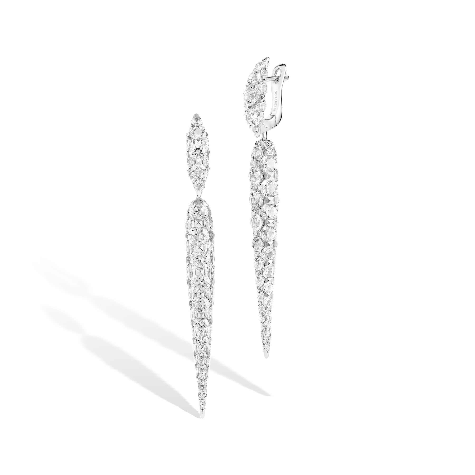 Merveilles Icicle - Diamond Earrings - Medium