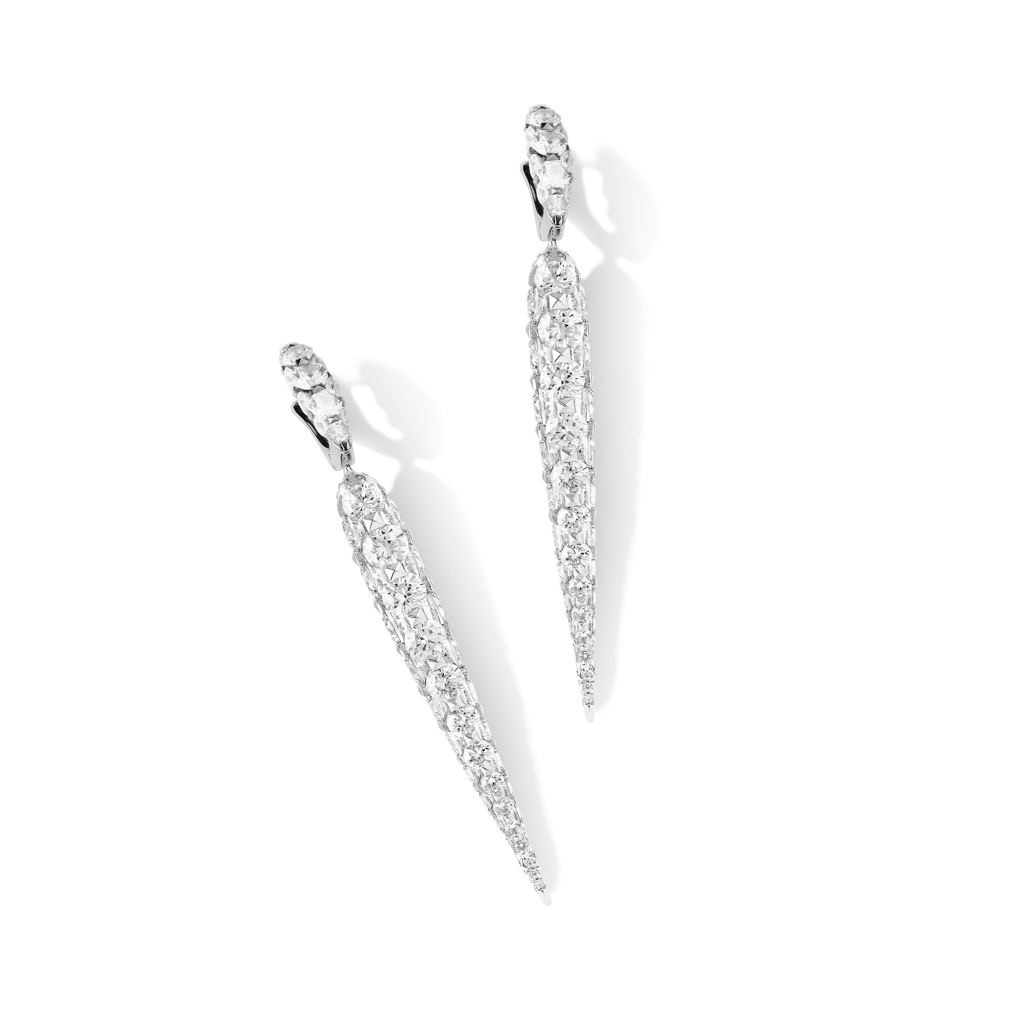 Merveilles Icicle - Diamond Earrings - Medium