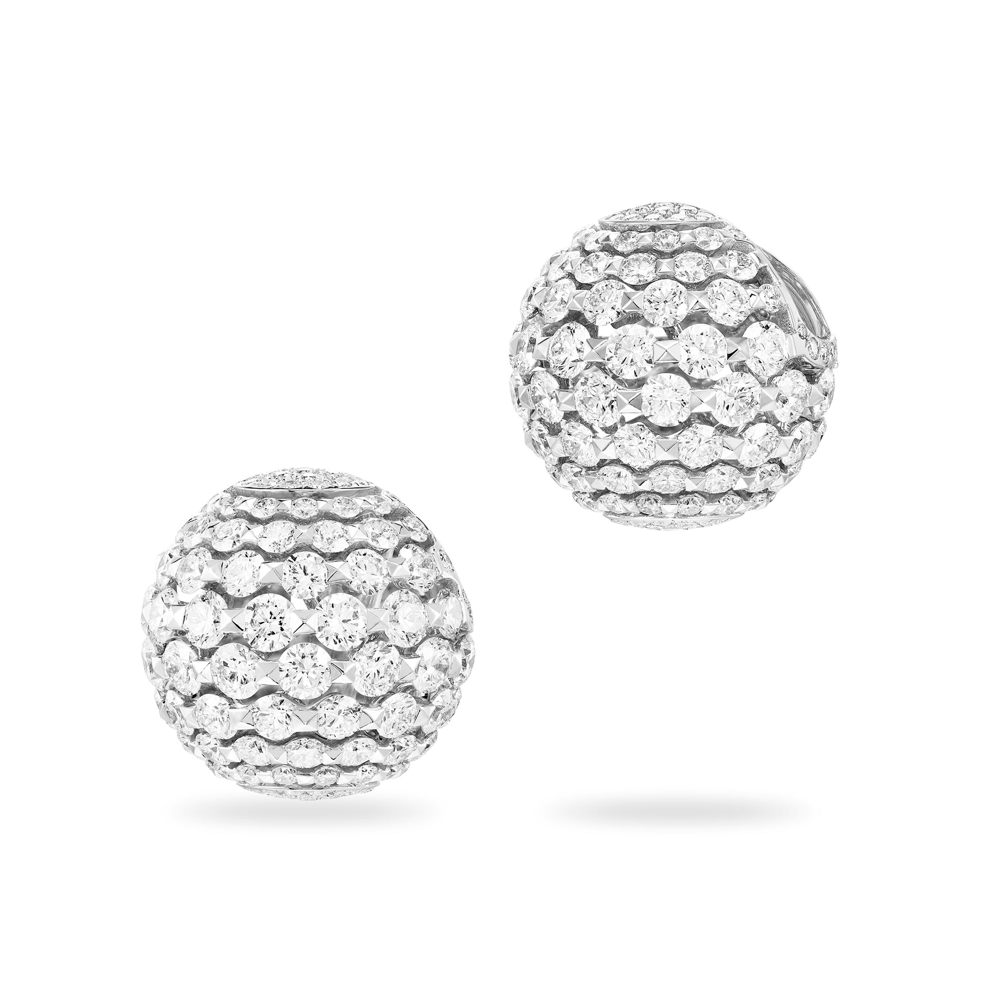Merveilles Sphere - Diamond Earrings - Large - 18mm