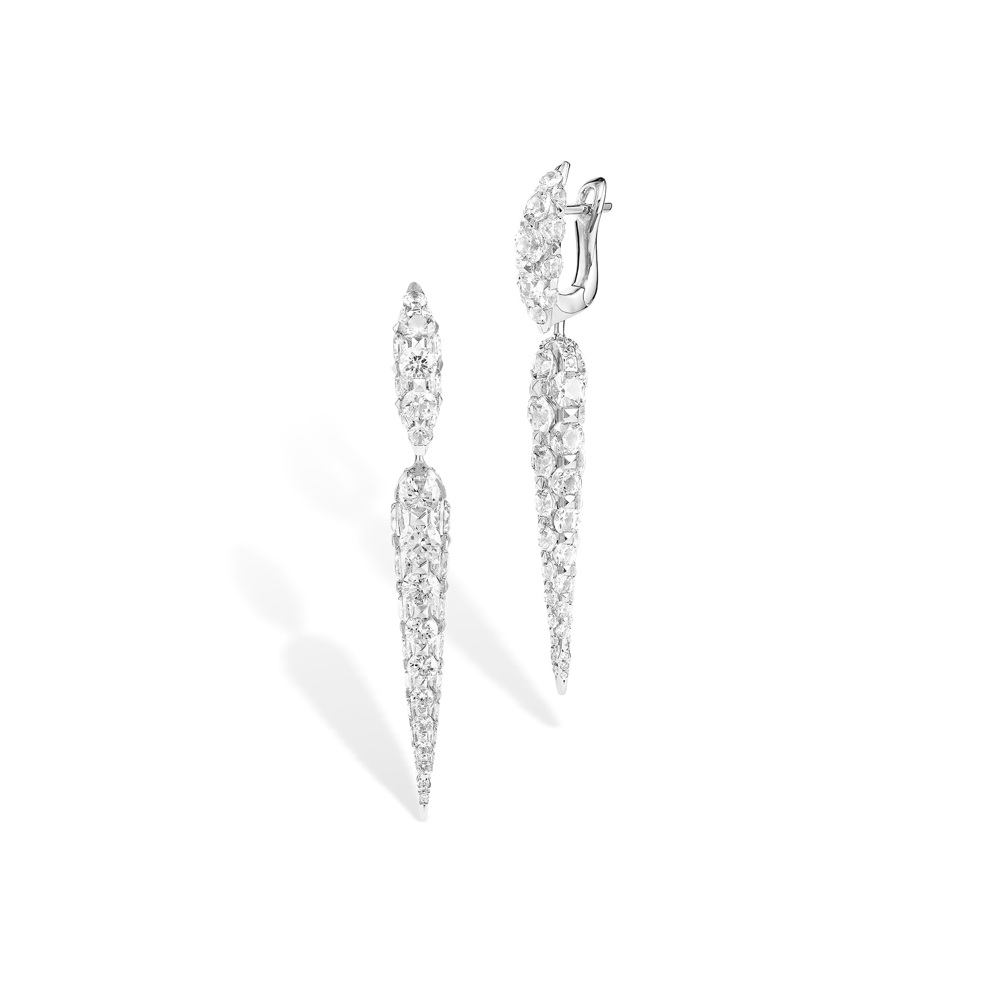Merveilles Icicle - Diamond Earrings - Small