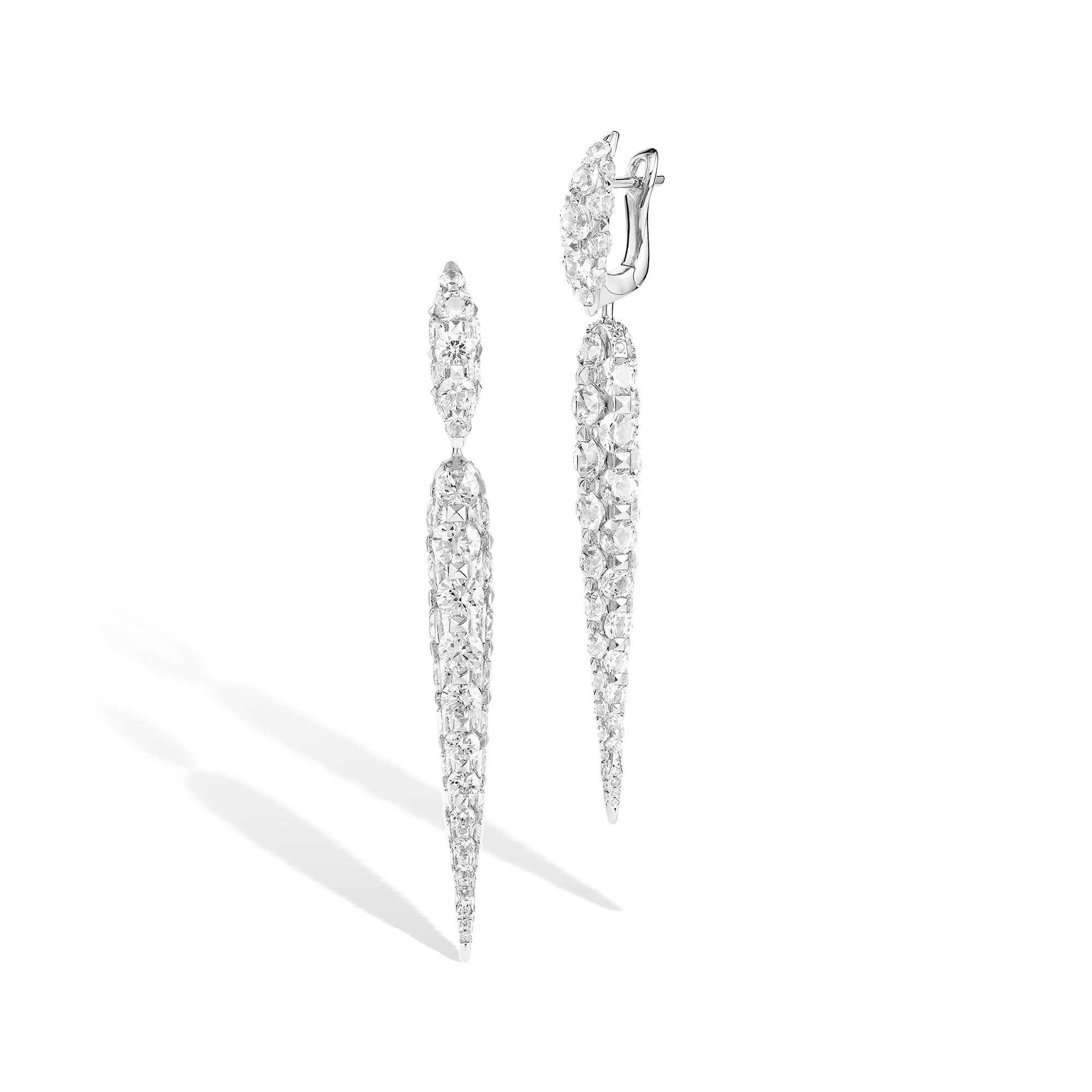 Merveilles Icicle - Diamond Earrings - Medium