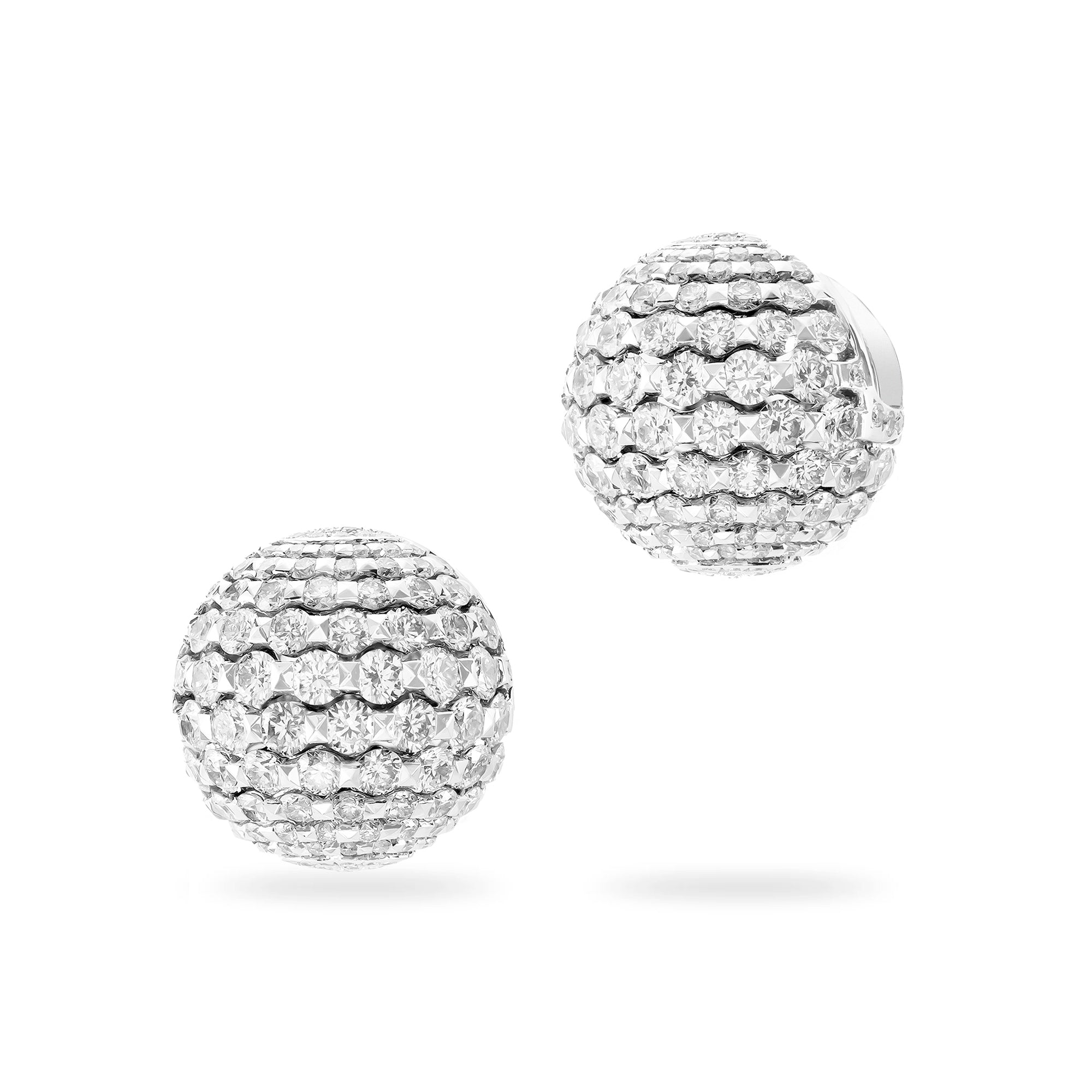 Merveilles Sphere - Diamond Earrings - Small - 15mm