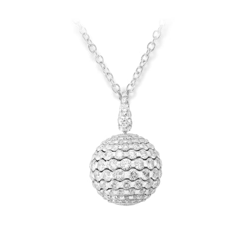 Merveilles Sphere - Diamond Pendant - Small - 15mm